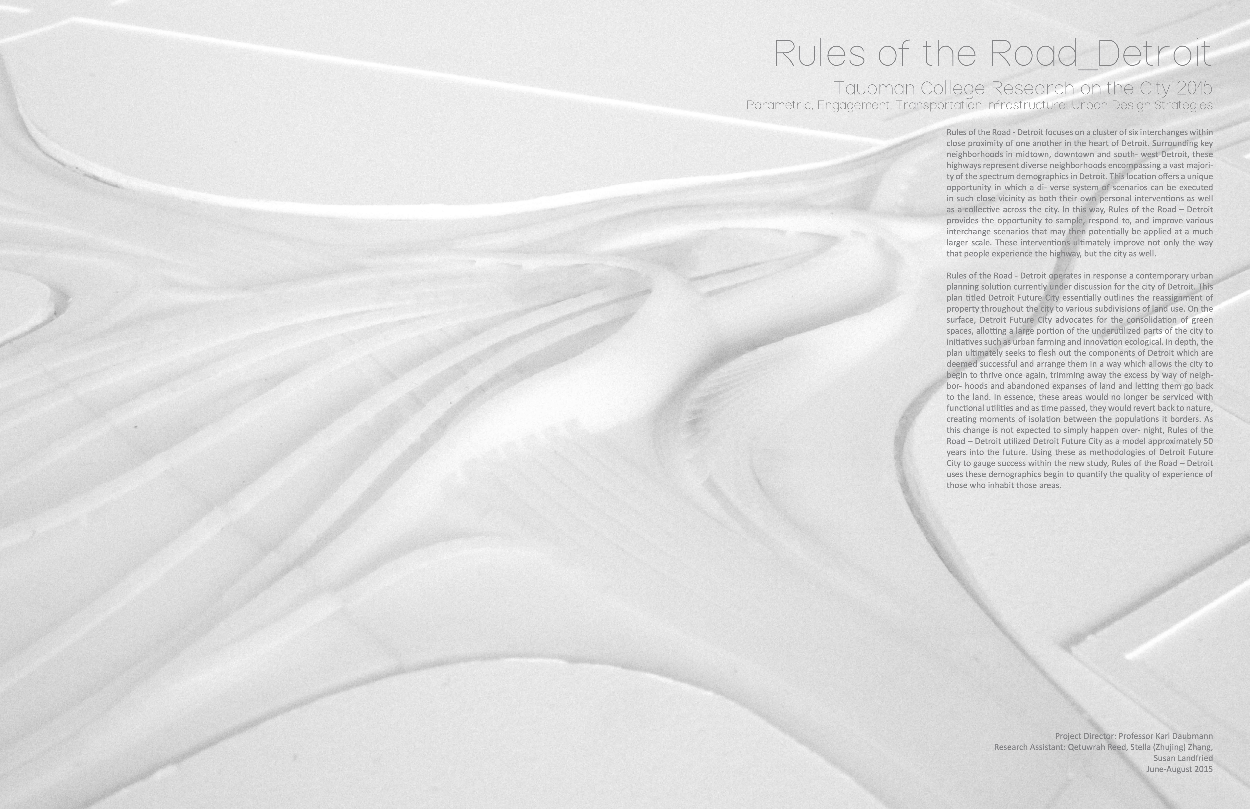 Rules of the Road Detroit